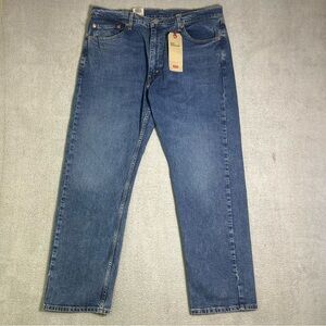 Levi’s 505 Jeans Men’s 38x30 Regular Straight Leg Fit Blue Medium Wash Denim NEW